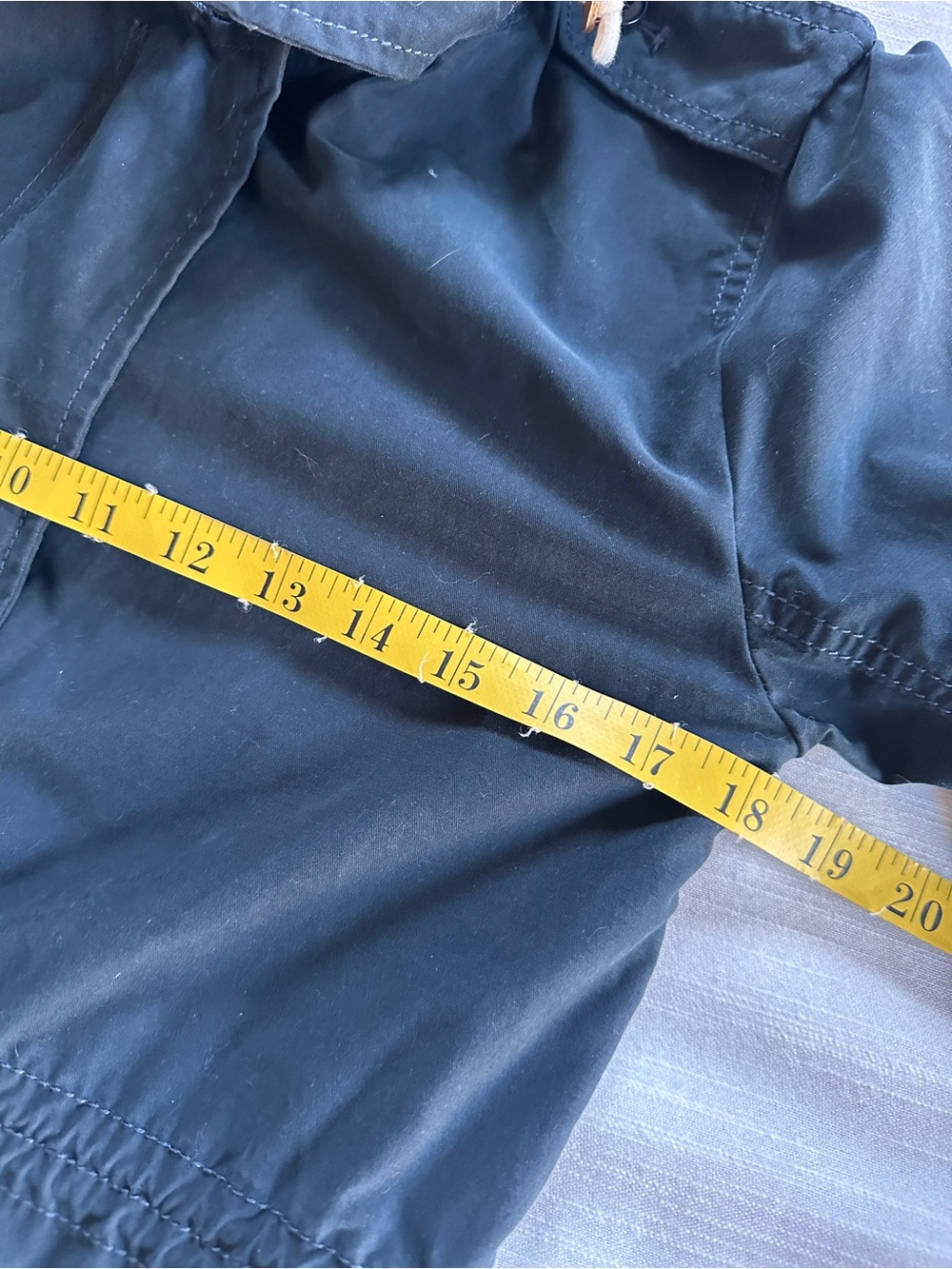 Abercrombie & Fitch Navy Blue Utility Anorak Parka Jacket | S - Picture 12 of 12